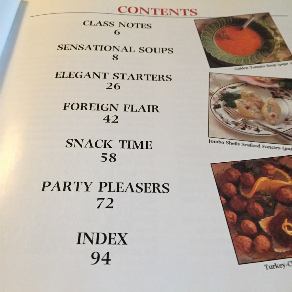Cooking Class Appetizers Cookbook - Picture 4 of 4